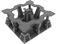 3D Printable STL Necron Temple Terrain Scenery